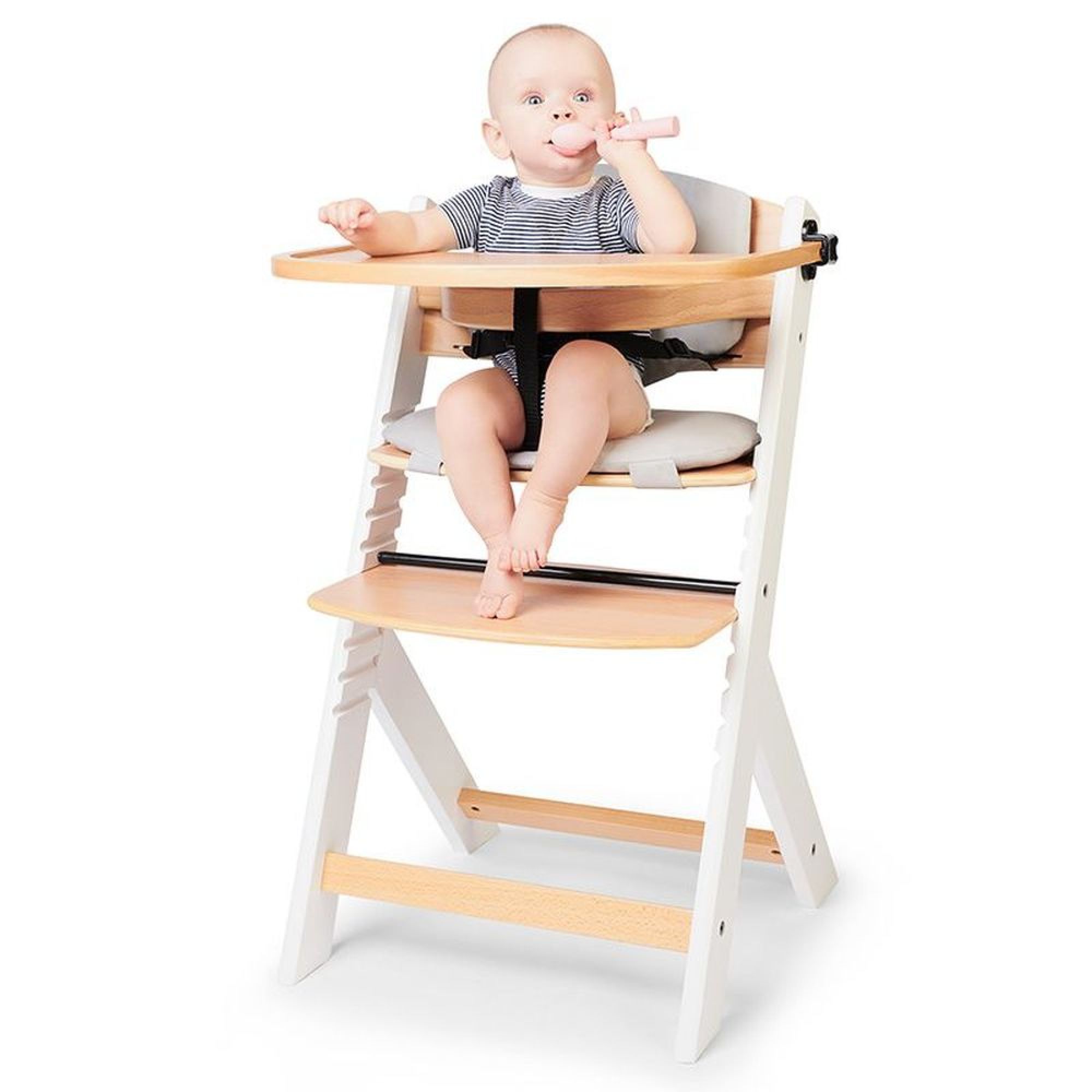 Treppy® Transat nouveau-né pour chaise haute blanc