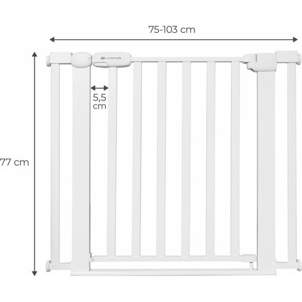 Barrière de sécurité Lock & Go Blanc