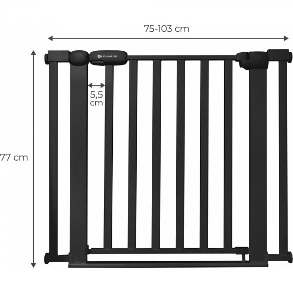 Barrière de sécurité Lock & Go Noir