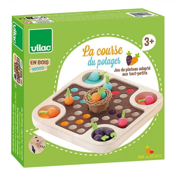 Jeu des petits chevaux - La course du potager