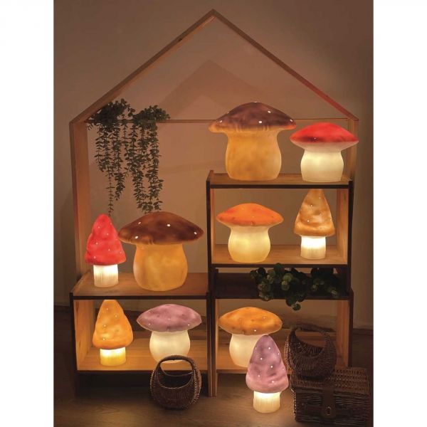 Lampe champignon petit modèle amande