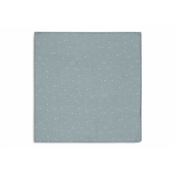 Lot de 3 langes gaze de coton 70 x 70 cm Twinkling Sea Green