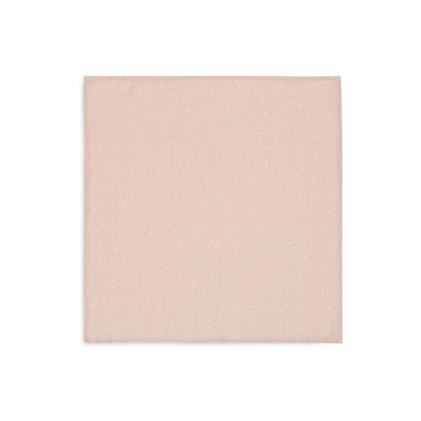 Lot de 3 langes gaze de coton 70 x 70 cm Twinkling Wild Rose