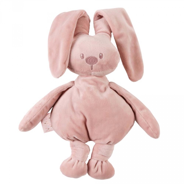 Peluche Lapin vieux rose - Lapidou