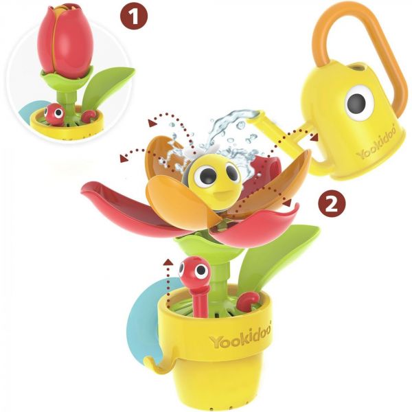 Jouet de bain bébé le jardin éphémére