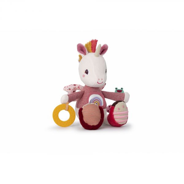 Peluche multi-activités Lena la licorne