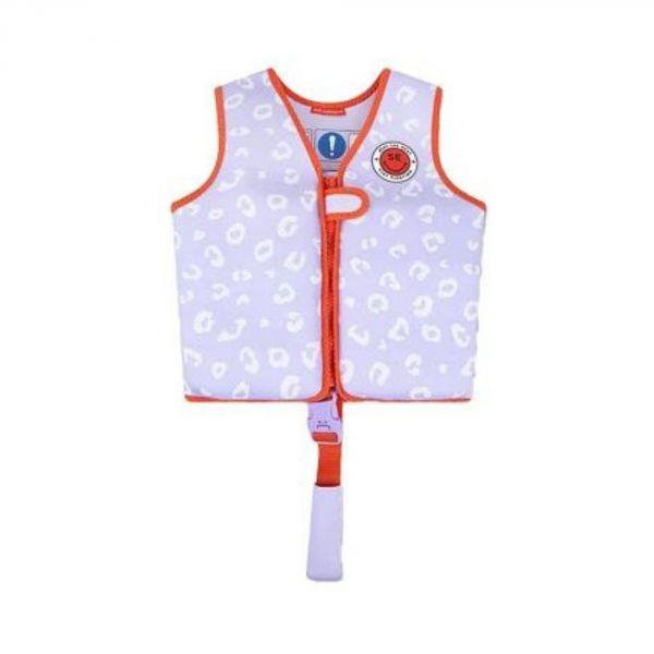 Gilet de sauvetage enfant 3-6 ans - Léopard Lila