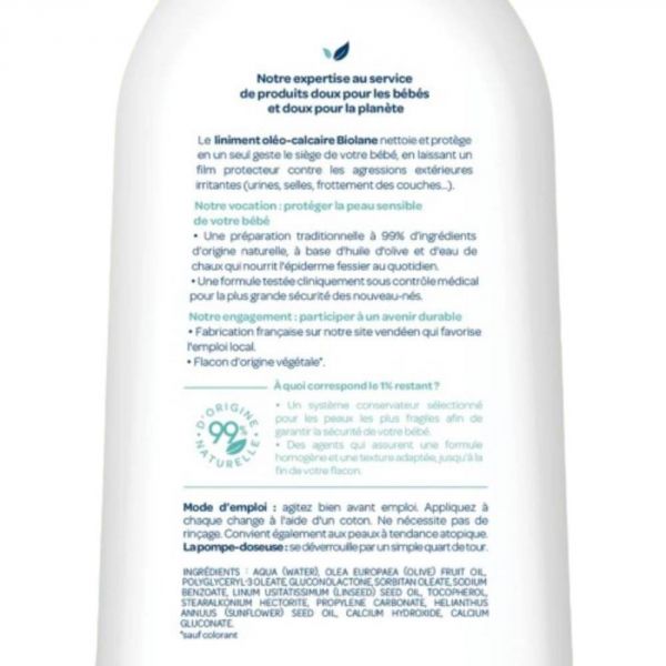 Liniment oléo-calcaire 300 ml