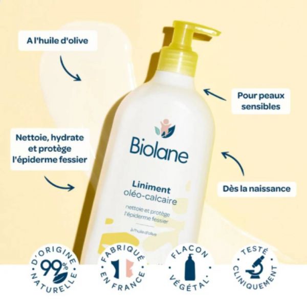 Liniment oléo calcaire BIO 500 ml