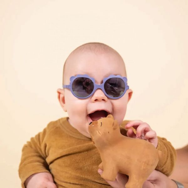 Lunettes de soleil bébé 0 - 1 an Lion Violet