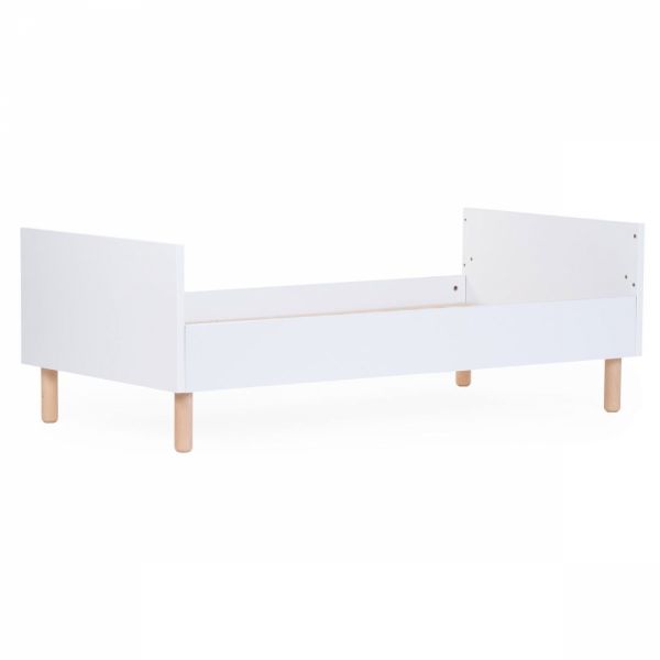 Chambre bébé duo lit 70x140cm + Commode à langer wonder white