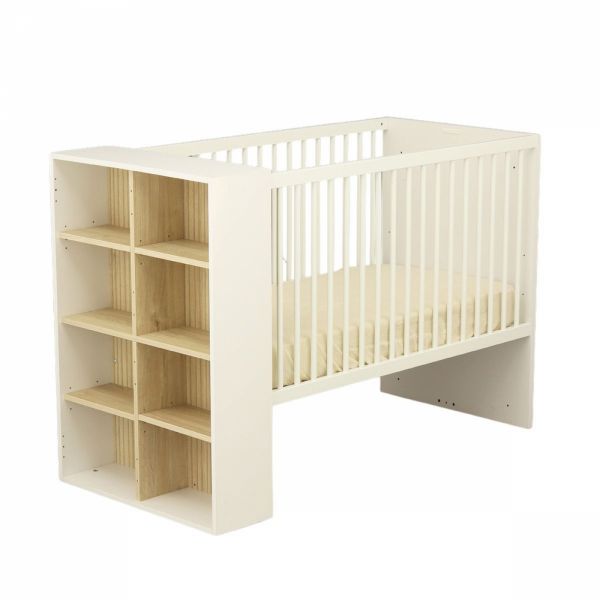 Lit bébé 60x120cm transformable Paloma