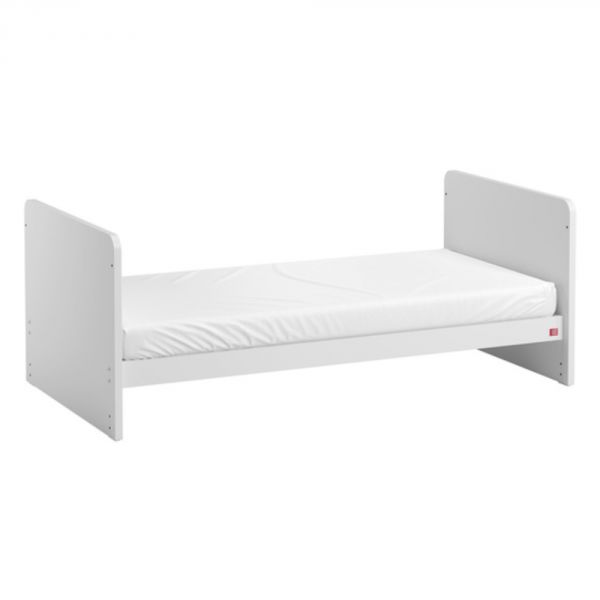 Lit 70x140 blanc et bois - Collection Leaf