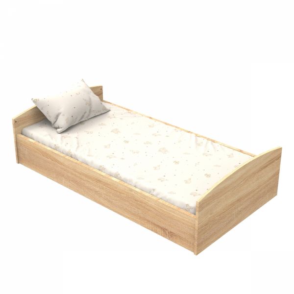 Chambre bébé duo lit little big bed 70x140cm + commode Azur