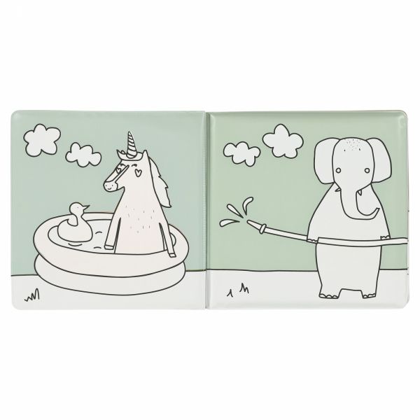 Livre de bain qui change de couleur Mrs. Cat et ses amis