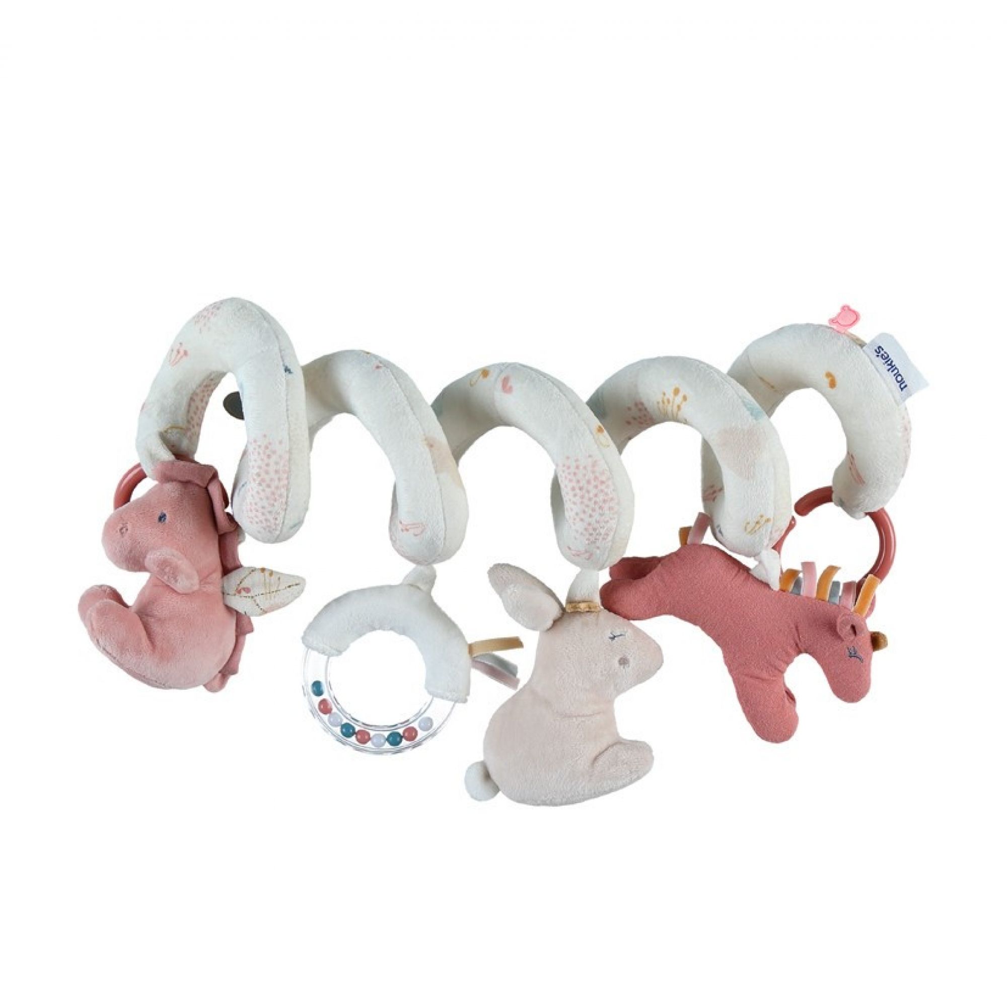 Spirale D Activites Veloudoux Multicolore Made In Bebe