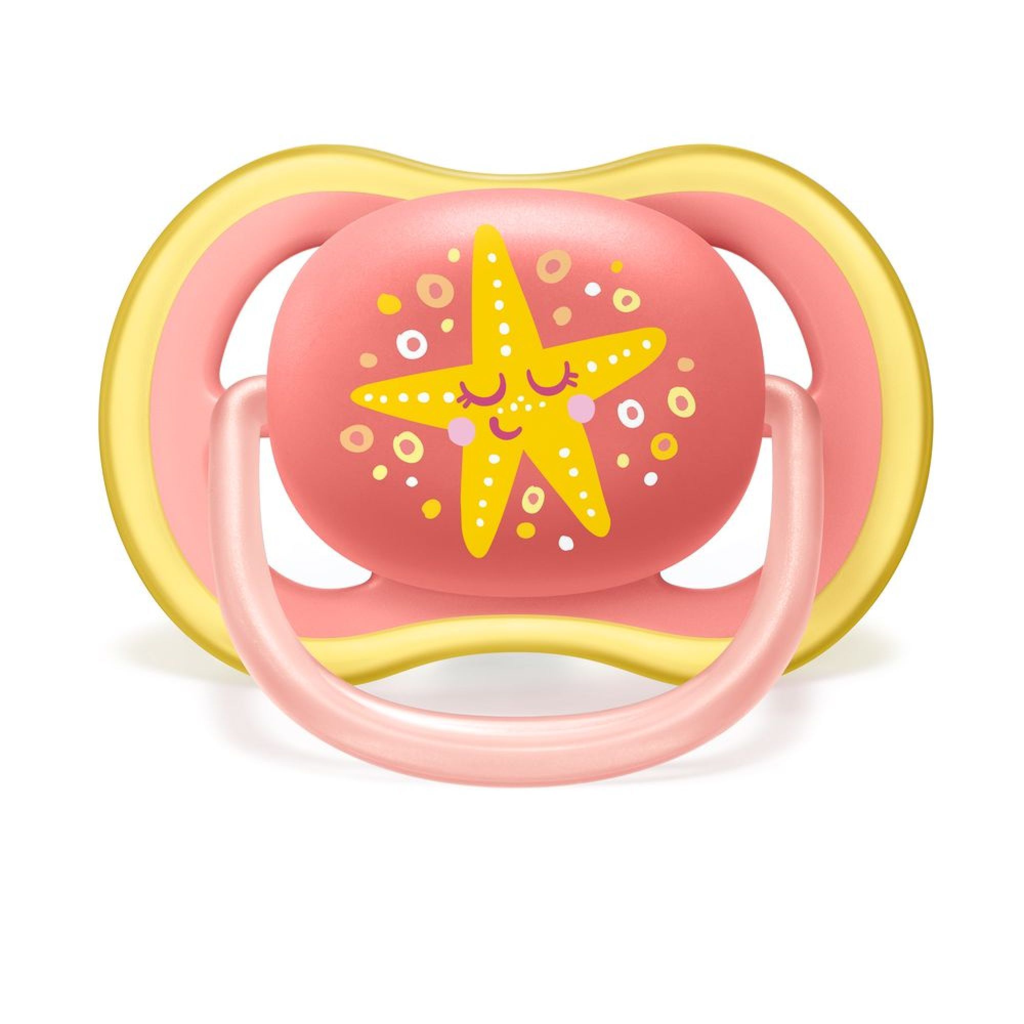 ULTRA-AIR - Sucettes Orthodontiques Etoile et Baleine - De 6 à 18 mois, 2  Sucettes