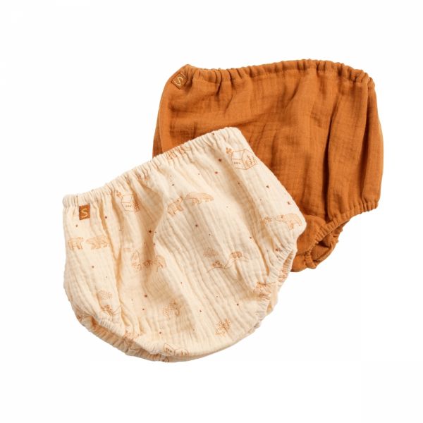 Lot de 2 bloomers 3/6 mois Orsino