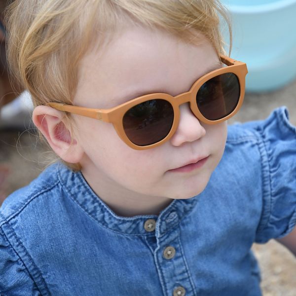 Lunettes de soleil 2-4 ans Square Caramel