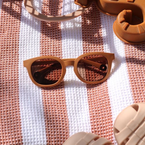 Lunettes de soleil 2-4 ans Square Caramel