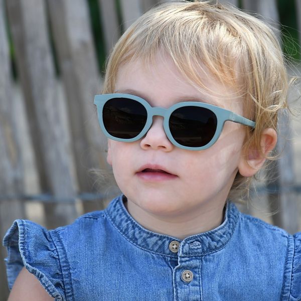 Lunettes de soleil 2-4 ans Square Vert sauge