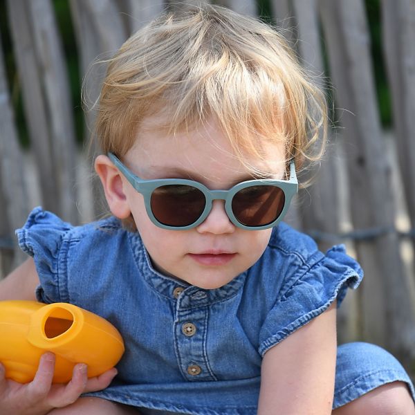 Lunettes de soleil 2-4 ans Square Vert sauge