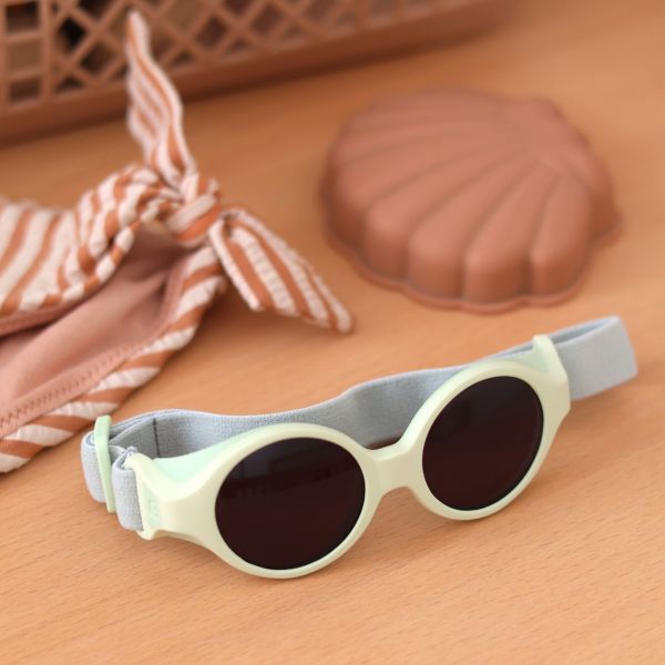 Lunettes de soleil bébé bandeau 0-9 mois Menthaulait