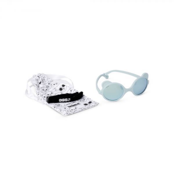 Lunettes de soleil bébé 1-2 ans Ourson Bleu Elysée