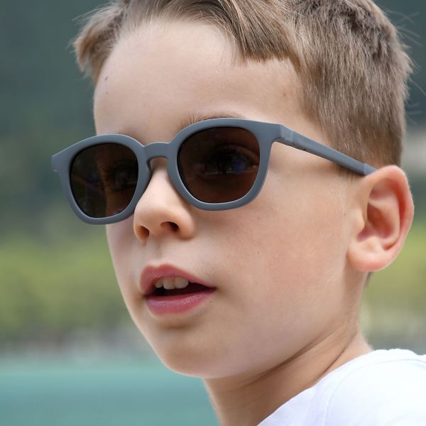 Lunettes de soleil 4-6 ans Square Gris Minéral