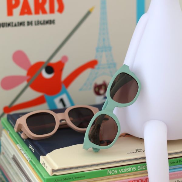 Lunettes de soleil 9-24 mois Square Vert Sauge