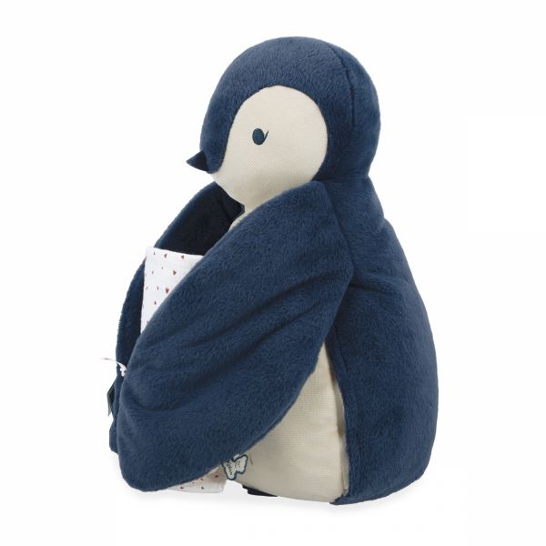 Grande peluche pingouin bleu 50 cm