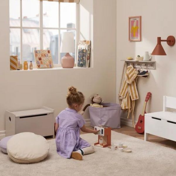 Machine à café enfant en bois