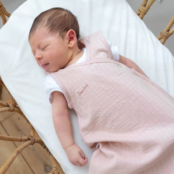 Gigoteuse bébé été 0-1 mois Tetra jersey Blush