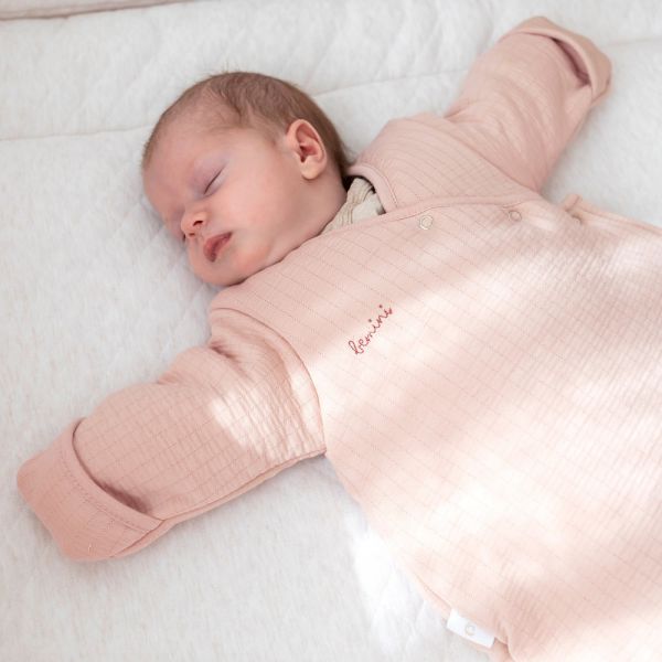 Gigoteuse bébé hiver 0-1 mois Pady jersey Blush