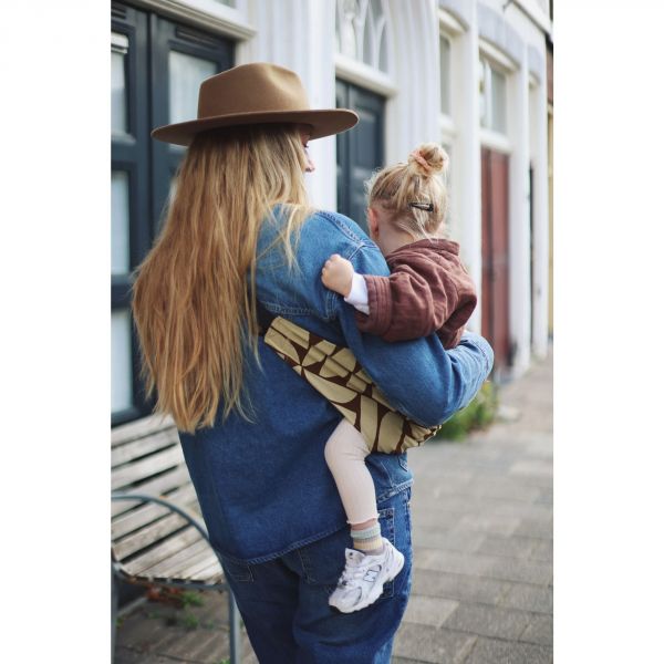 Porte-bébé enfant beige Boho