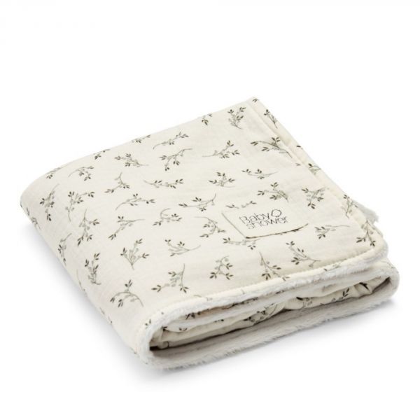 Couverture polaire Olive Bloom Vert