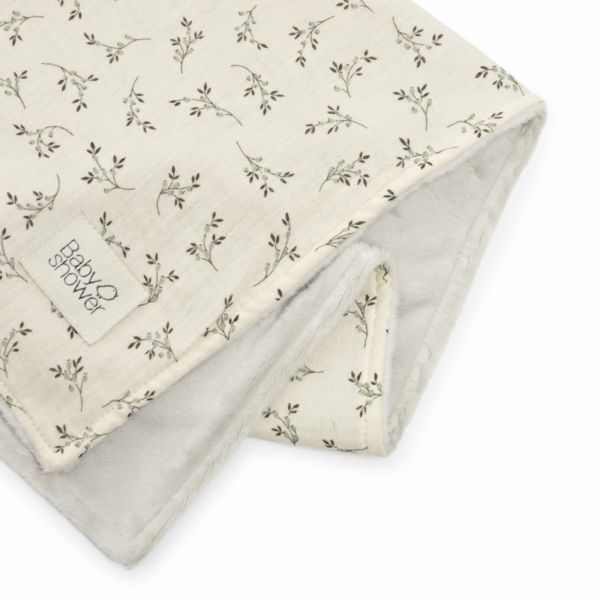 Couverture polaire Olive Bloom Vert