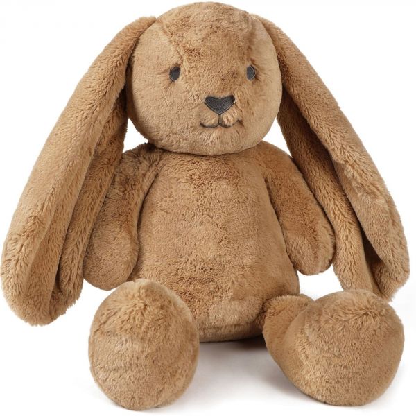 Maxi Peluche ultra douce lapin 58 cm - Caramel