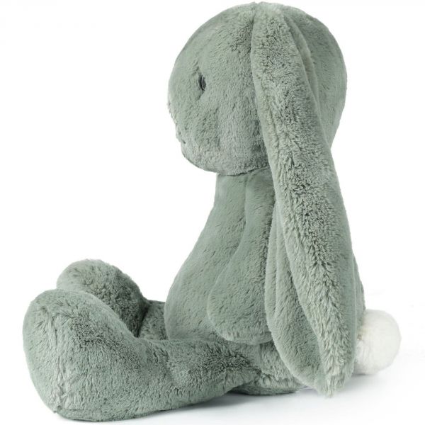 Maxi Peluche ultra douce lapin 58 cm - Sauge