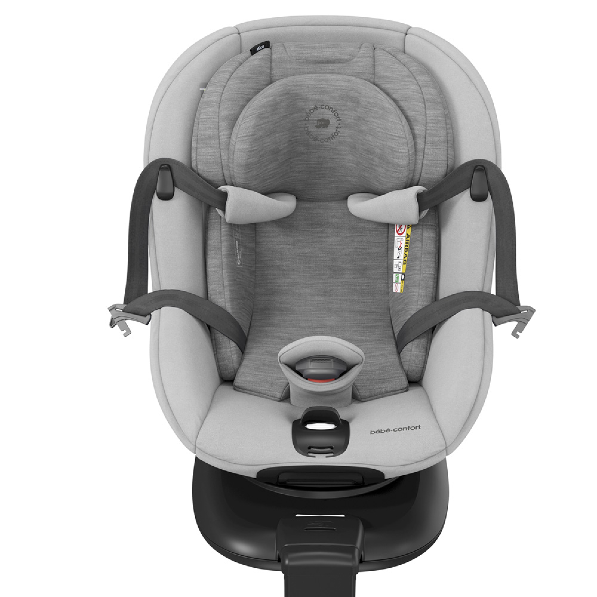 Bebe Confort Siege Auto Mica I Size Pivotant 360 Authentic Grey Made In Bebe