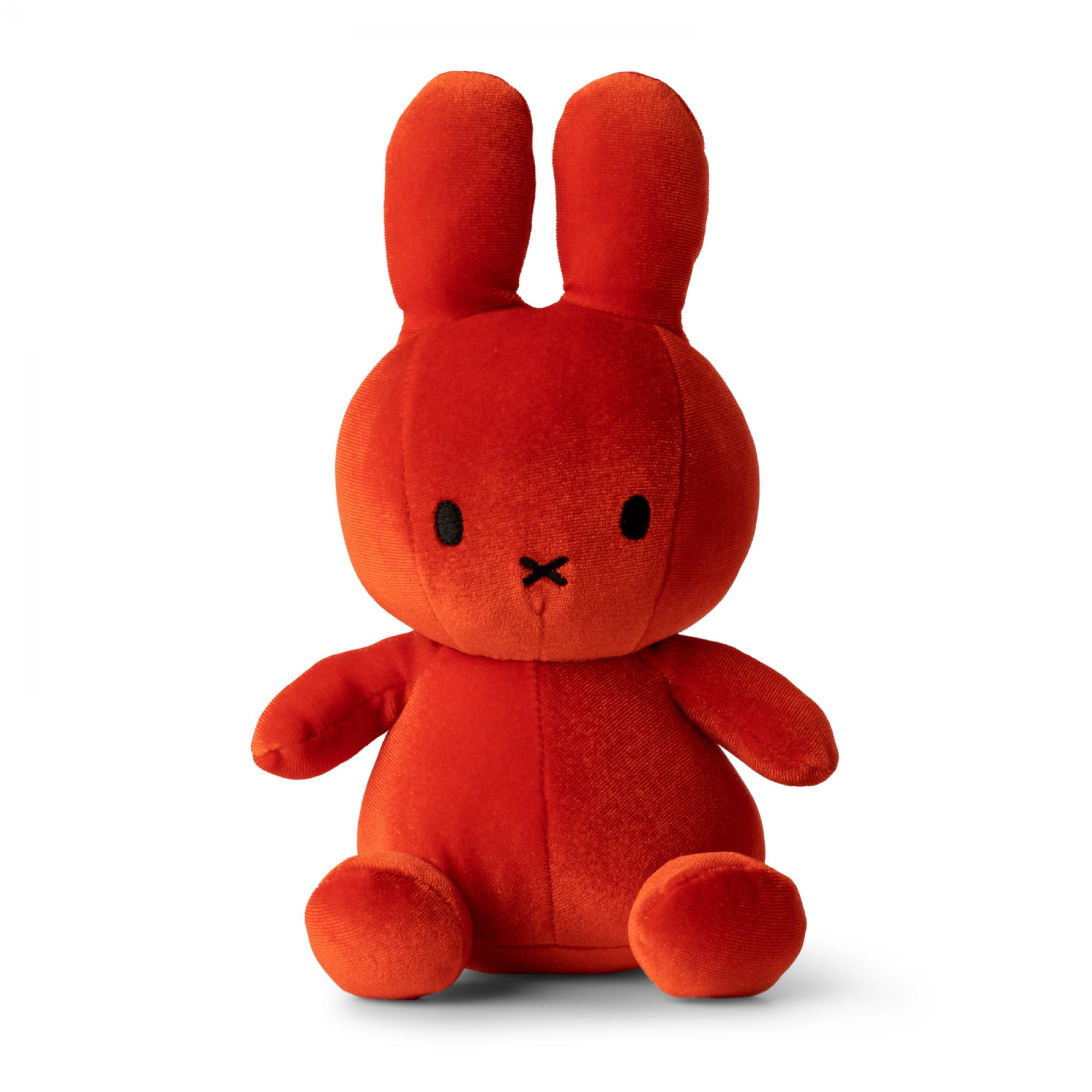 Nijntje Miffy Peluche Miffy Lapin velours orange 24 cm Made In Bébé