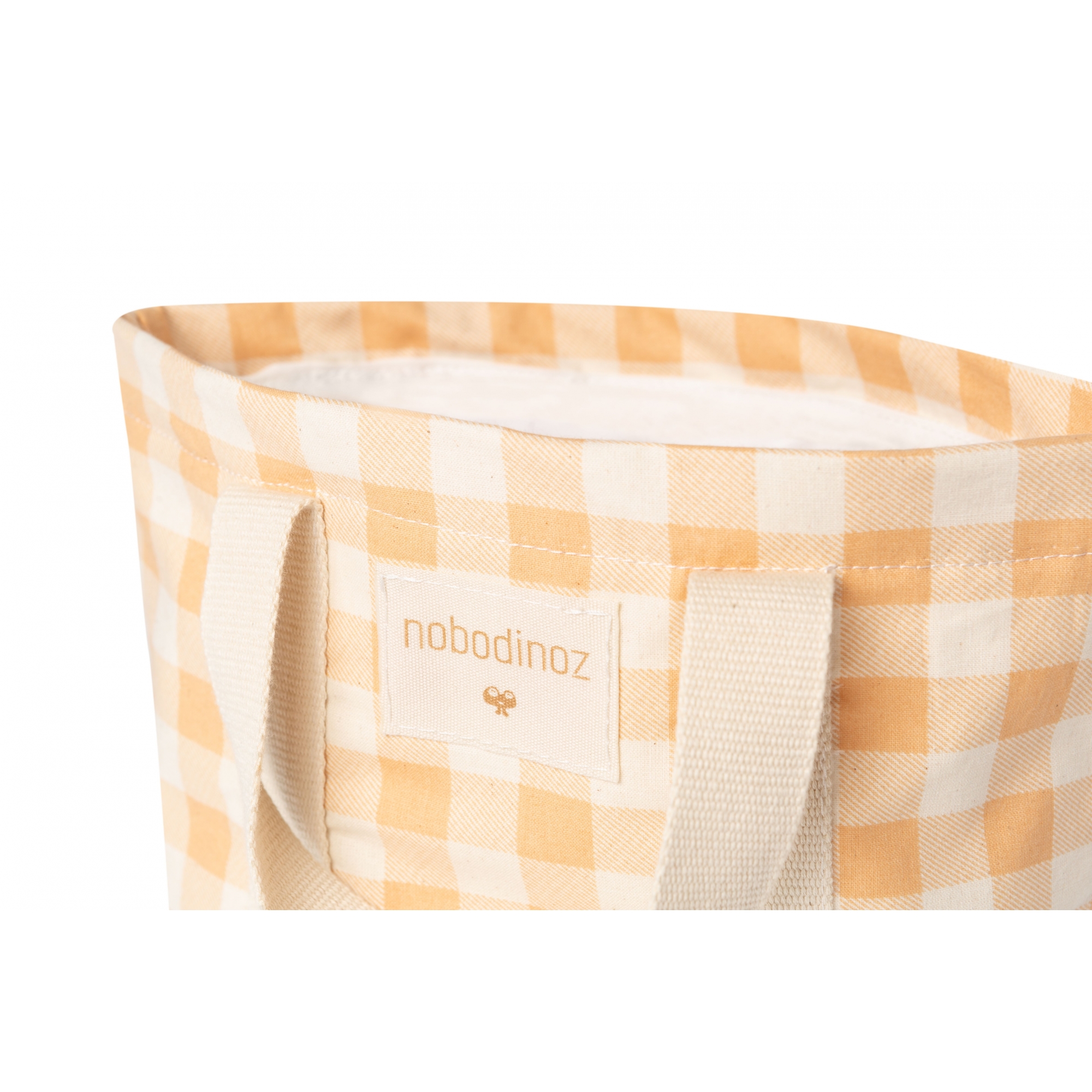 Nobodinoz Sac A Main Enfant Sunshine Melon Vichy Made In Bebe