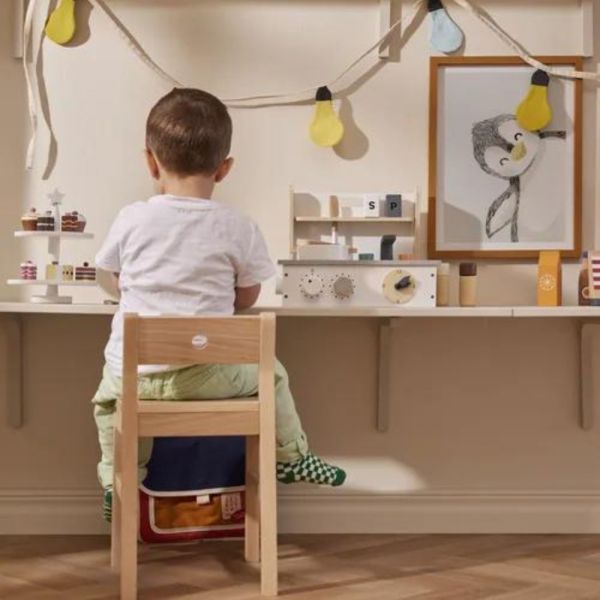 Mini cuisine nomade enfant en bois