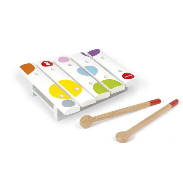 Janod Mini Xylophone Pour Enfant Confetti Made In Bebe