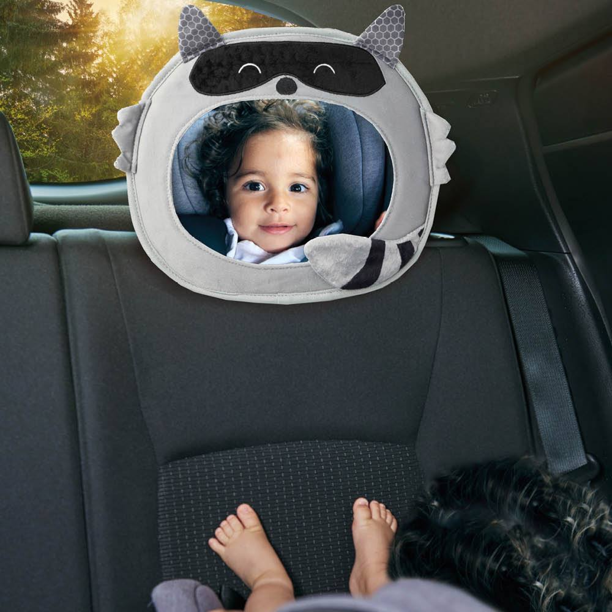 Diono Miroir Voiture Bebe Raton Laveur Made In Bebe