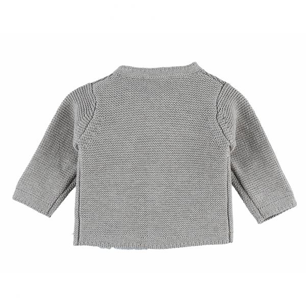 Gilet tricot Gris 3 mois