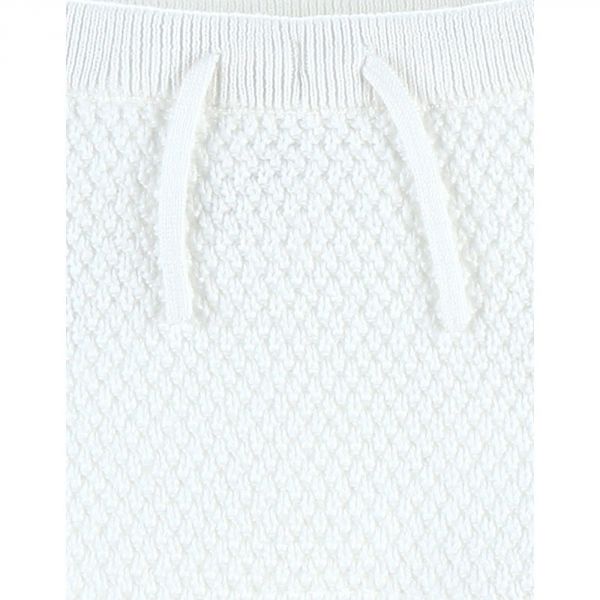 Legging tricot Blanc 12 mois