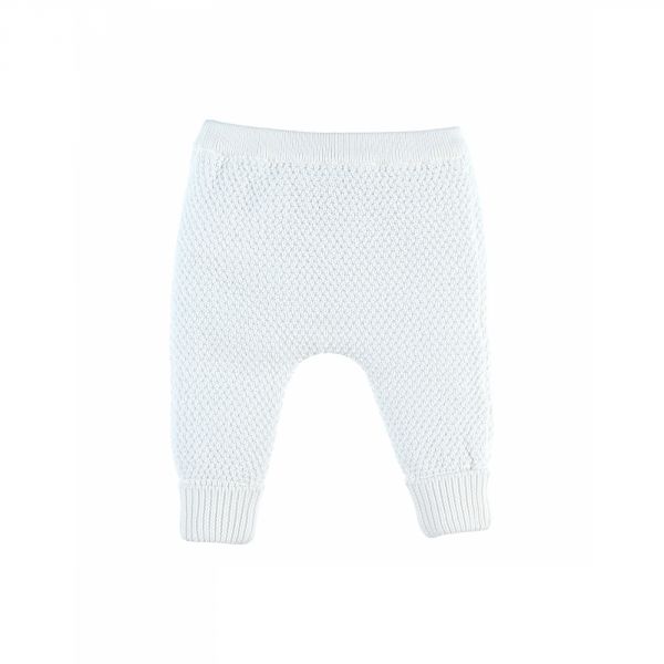 Legging tricot Blanc 12 mois