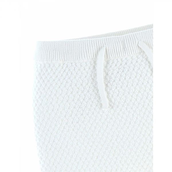 Legging tricot Blanc 12 mois