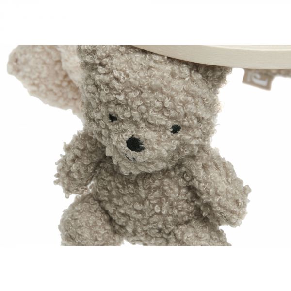 Mobile d'éveil bébé Teddy Bear Olive Green et Naturel